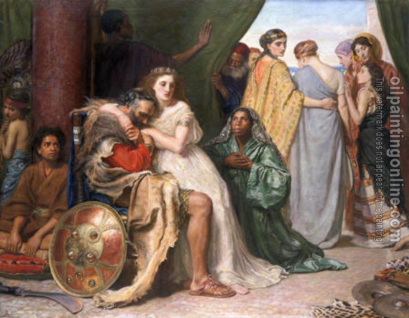 Millais, Sir John Everett - Jephthah